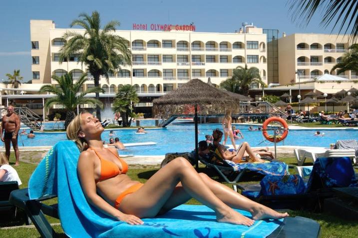 Evenia Olympic Garden Hotell Lloret de Mar Exteriör bild