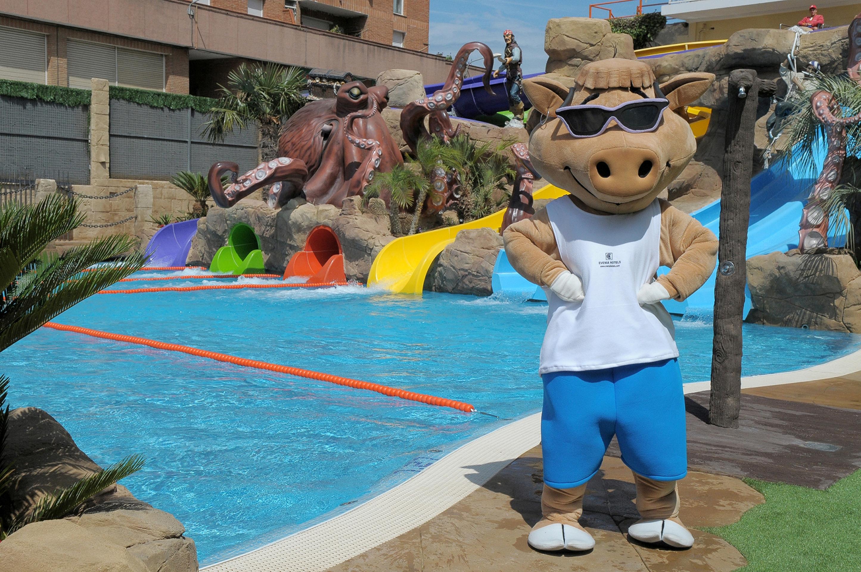Evenia Olympic Garden Hotell Lloret de Mar Exteriör bild